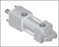 MP1-Cap Mounting Fixed Clevis